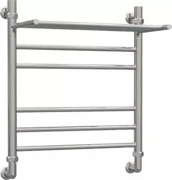 Полотенцесушитель водяной Aquanerzh лесенка прямая групповая с полкой 60x50