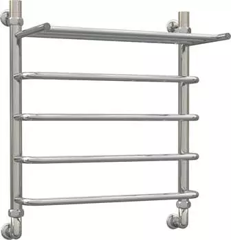 Полотенцесушитель водяной Aquanerzh лесенка скоба с полкой 60x60