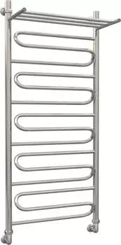 Полотенцесушитель водяной Aquanerzh лесенка зиг-заг с полкой 120x60