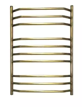 Полотенцесушитель водяной Domoterm Лаура П10 500х800 АБР, античная бронза