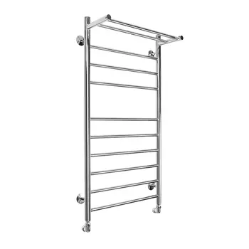 Полотенцесушитель водяной Domoterm Медея сп П10 500x1000 с полкой, хром