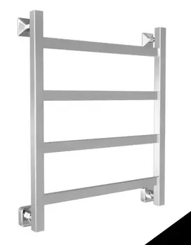 Полотенцесушитель водяной Двин J Plaza 80/50 4656754417081, черный матовый