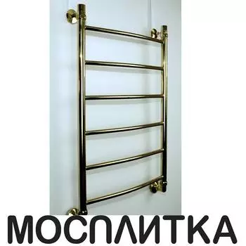 Полотенцесушитель водяной Двин R 80/50 1"-1/2" 4627087415693, золотой хром