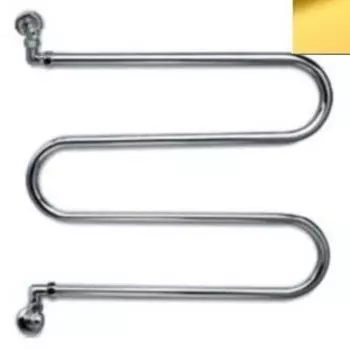 Полотенцесушитель водяной Margaroli Vento 400GO, золото