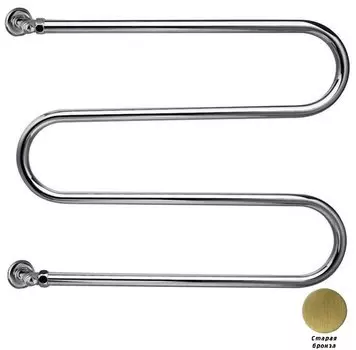 Полотенцесушитель водяной Margaroli Vento 402OB, старая бронза