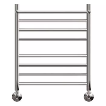 Полотенцесушитель водяной Point PN10156SP П7 500x600 с полкой, хром