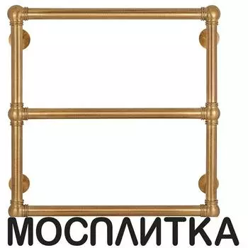 Полотенцесушитель водяной Secado Фалерони 1 60х60 см 4603777464806 бронза