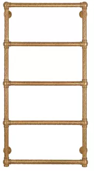 Полотенцесушитель водяной Secado Фалерони 1 Trenza 100х40 см 4603777460730 бронза