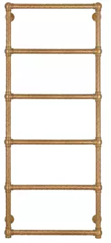 Полотенцесушитель водяной Secado Фалерони 1 Trenza 120х40 см 4603777460747 бронза