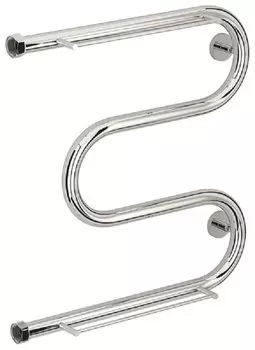 Полотенцесушитель водяной Сунержа М-образный с полкой 50х50 см 00-0008-5050 без покрытия