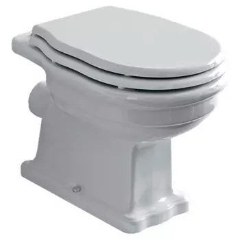 Приставной унитаз BelBagno Boheme BB115CB с горизонтальным выпуском воды