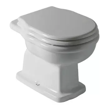 Приставной унитаз BelBagno Boheme BB115CBS с вертикальным выпуском воды