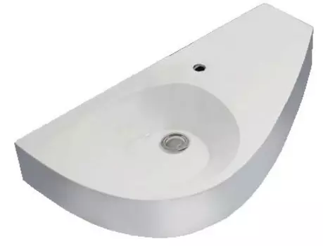 Раковина 85 см 1Marka Piccolo 07элпк85л белый