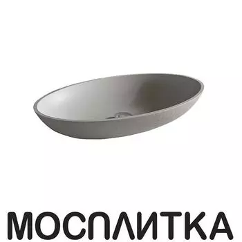 Раковина Acquabella 60 см ON-TOP OVAL SLATE MARFIL слоновая кость