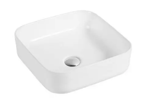 Раковина Aquanet City-1 211280 39x39x14 см накладная белая