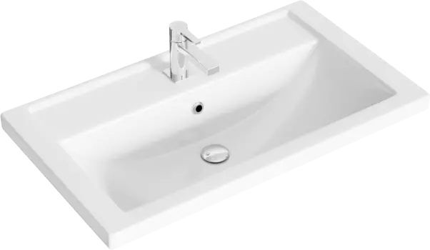 Раковина Aqwella Фостер 80 накладная белая