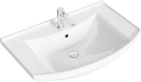 Раковина Aqwella Стиль 75 накладная белая