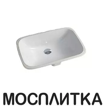 Раковина ArtCeram Nettuno NTL001 01; 00 встраиваемая 57х39х20 см
