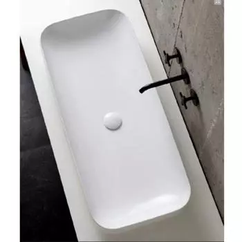 Раковина Azzurra Elegance 90 см ELLG090400S0BI/(ESO90 bi)*0 белый