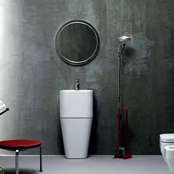 Раковина Azzurra Tandem 44 см TALP04443T0M/(ULI200/1 bi)*1 белый