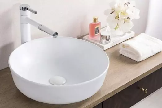Раковина BelBagno BB1315 накладная 41х13 см