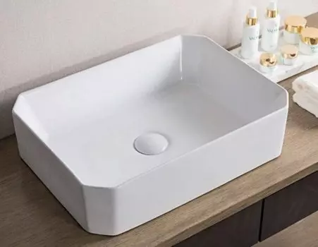 Раковина BelBagno BB1386 накладная 49х38х12 см
