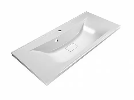 Раковина BelBagno из литьевого мрамора, 1100x450x150, BB1100/450-LV-MR-PR