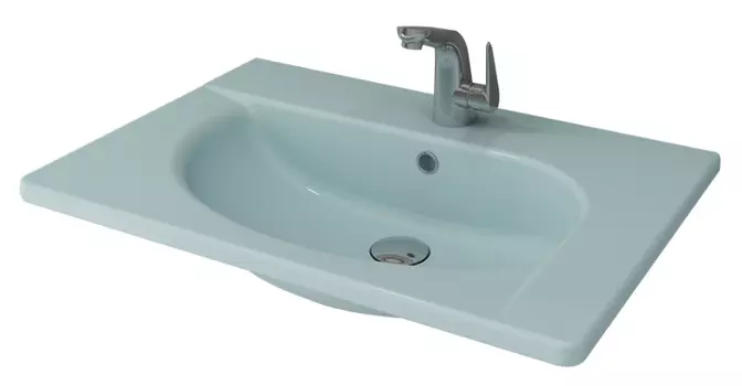 Раковина Bocchi Taormina Arch 1009-029-0126 светло-голубая