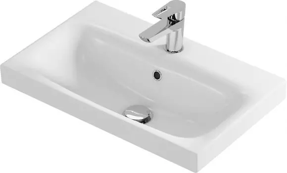 Раковина Cersanit Moduo slim 60 накладная белая