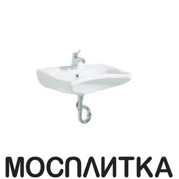 Раковина Creavit BD301(BD300.00100) подвесная для людей с ограниченными возможностями 60x49 см