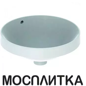 Раковина Geberit Variform 500.700.01.2 40x40 см круглая с переливом