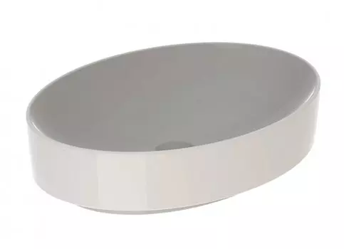 Раковина Geberit Variform 500.771.01.2 55x40 см овальная накладная без перелива