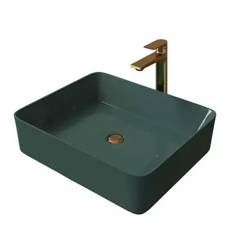 Раковина Grossman GR-3016OLM, светло-зеленая матовая