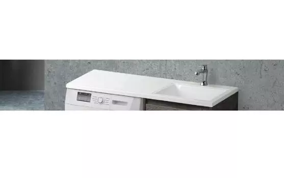 Раковина из искусственного мрамора BelBagno BB1200/480-LV-MR-R 120x48 см правая
