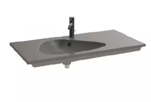 Раковина Jacob Delafon Nouvelle Vague 80 см EXAR112-Z-MG2 серый