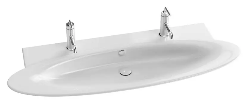 Раковина Jacob Delafon PresquIle 130 см E4445-00 белый