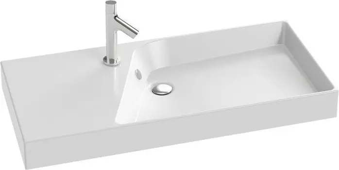 Раковина Jacob Delafon Rythmik 100 см EXN112-00 белый