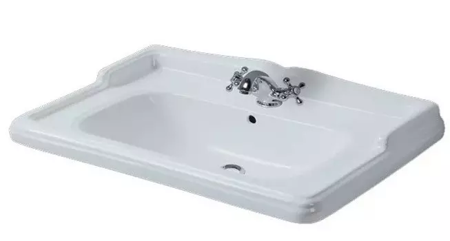 Раковина керамическая 80x49