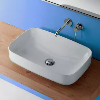 Раковина Kerasan Tribeca, 60x15, 514101, белый