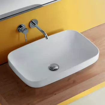 Раковина Kerasan Tribeca, 60x15, 514330, белый матовый