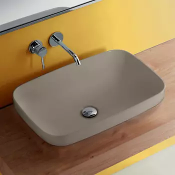 Раковина Kerasan Tribeca, 60x15, 514381, Nocciola