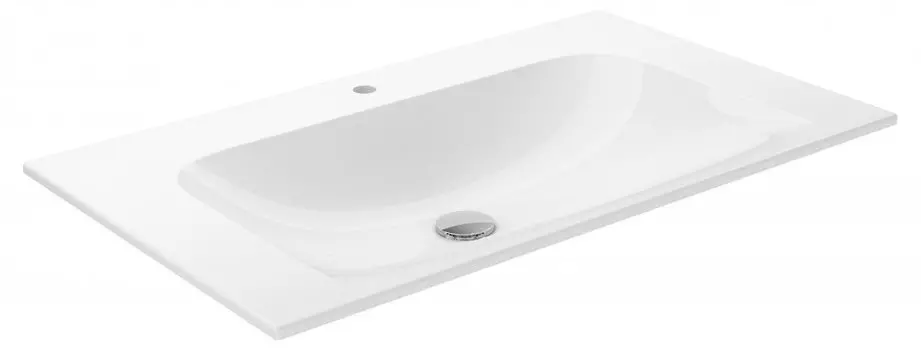 Раковина Keuco Plan 32960 318001 80.5x49.3 см на 1 отверстие под смеситель