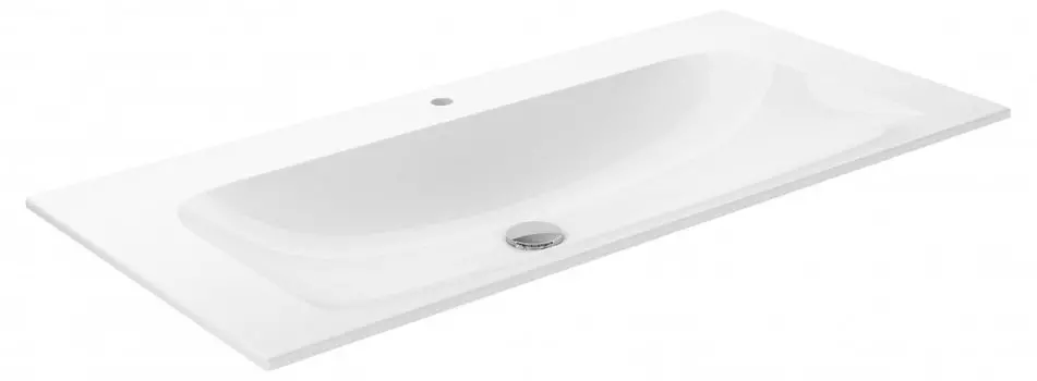 Раковина Keuco Plan 32970 311001 100.7x49.3 см с 1 отверстием под смеситель