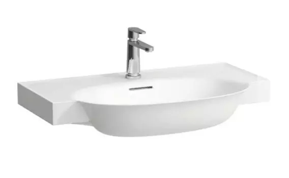 Раковина Laufen The New Classic 8.1385.5.000.104.1 полувстраиваемая - белая 80х48х16.5 см