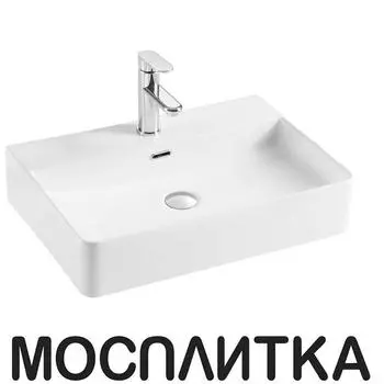 Раковина накладная Aquatek 60х42 см белая, AQ3241-00