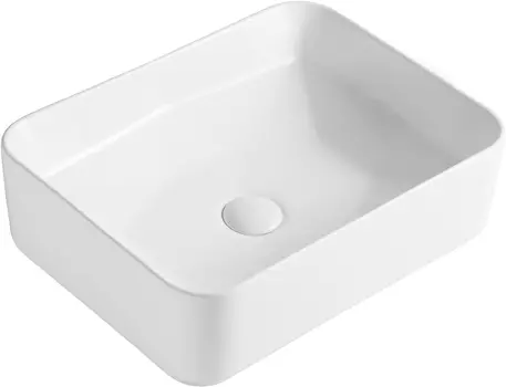 Раковина Orange B02-460w накладная 46,5x35см белая