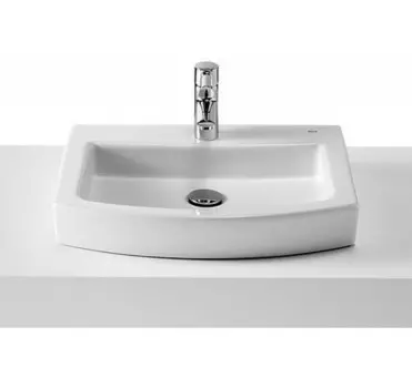 Раковина Roca Hall 32788200H 52x44 см накладная с отверстием под смеситель