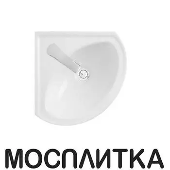 Раковина Sanita Веер 30 VERSAWB01 белая угловая