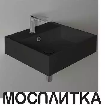 Раковина Simas Agile, 51х46 см, черный матовый, AG51 nero matt*1