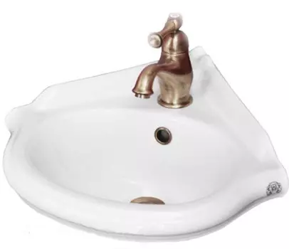 Раковина угловая Migliore Impero ML.IMP-25.358.BI 35 см